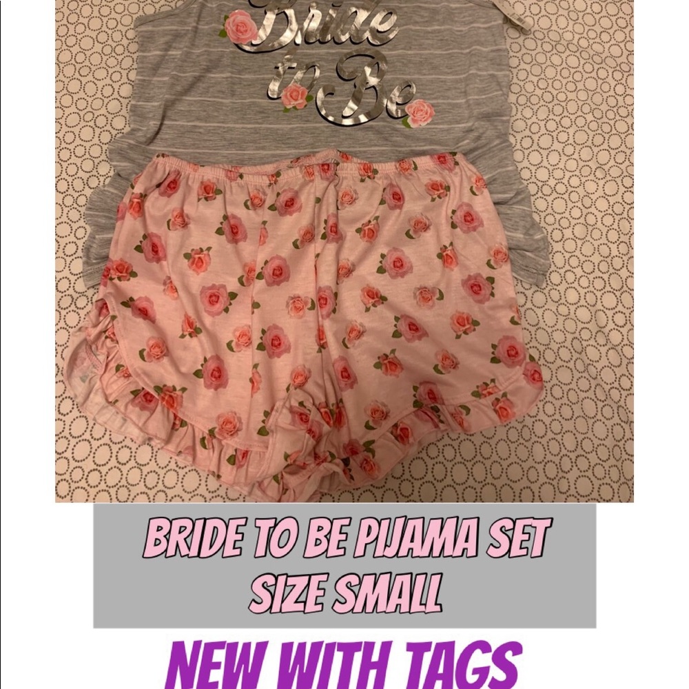 💍 👰”BRIDE TO BE” PIJAMA set